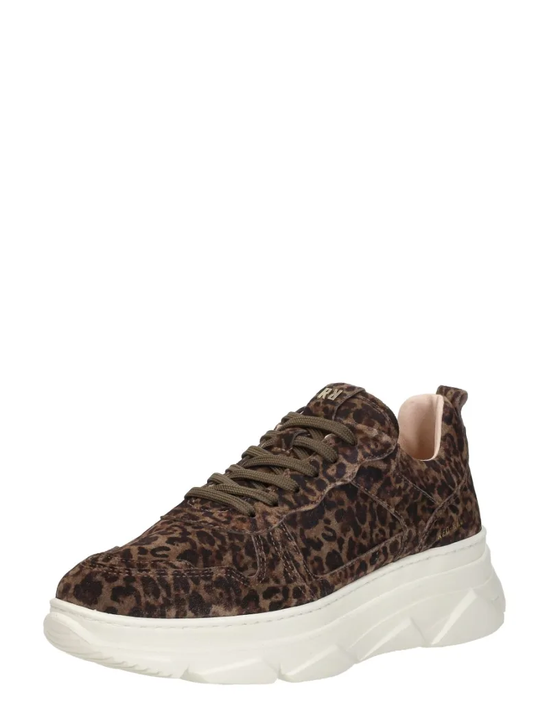 Red Rag Sneakers Laag, lage sneakers voor dames in beige, foto 2 van 2