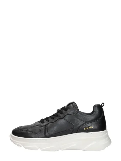 Red Rag Sneakers Laag, lage sneakers voor dames in zwart, foto 1 van 4