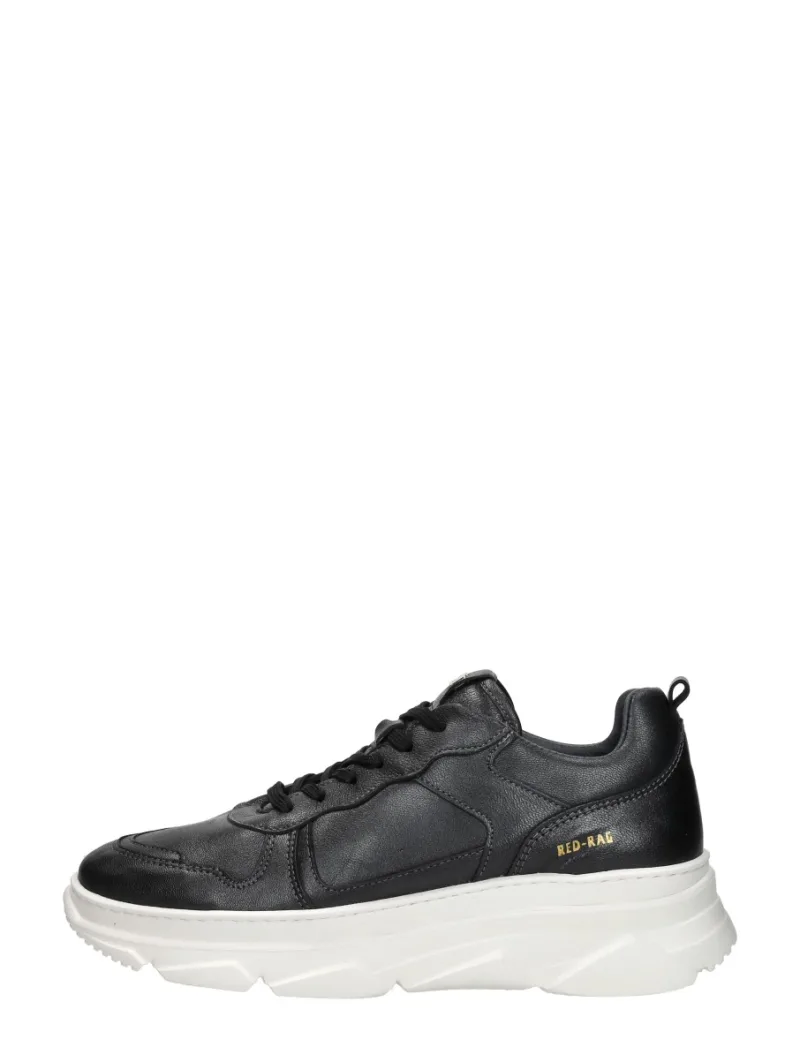 Red Rag Sneakers Laag, lage sneakers voor dames in zwart