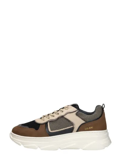 Red Rag Sneakers Laag, lage sneakers voor dames in taupe, foto 1 van 4