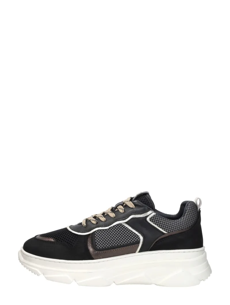 Red Rag Sneakers Laag, lage sneakers voor dames in zwart