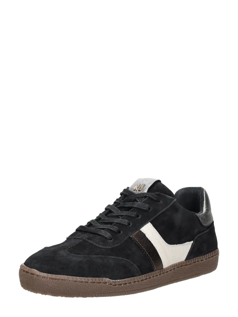 Red Rag Sneakers Laag, lage sneakers voor dames in zwart, foto 2 van 2