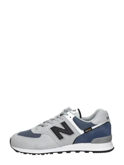 New Balance 574, lage sneakers voor heren in grijs, foto 1 van 4