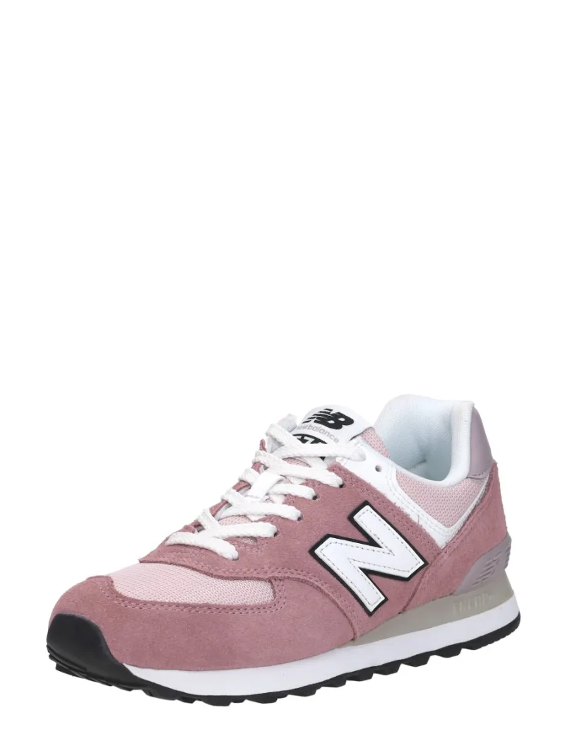 New Balance 574, lage sneakers voor dames in roze, foto 2 van 2