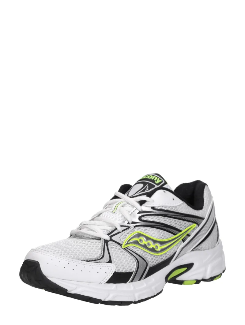 Saucony Ride Millennium, lage sneakers voor heren in wit, foto 2 van 2