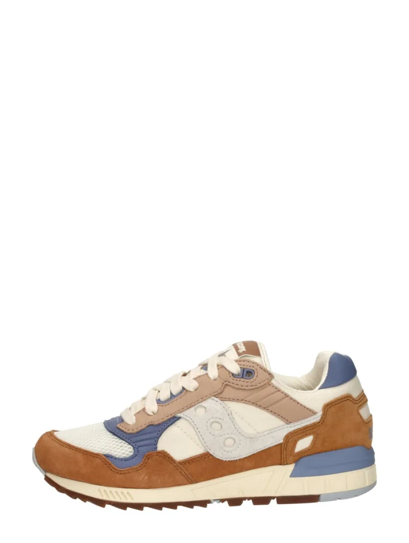 Saucony Shadow 500, lage sneakers voor dames in cognac