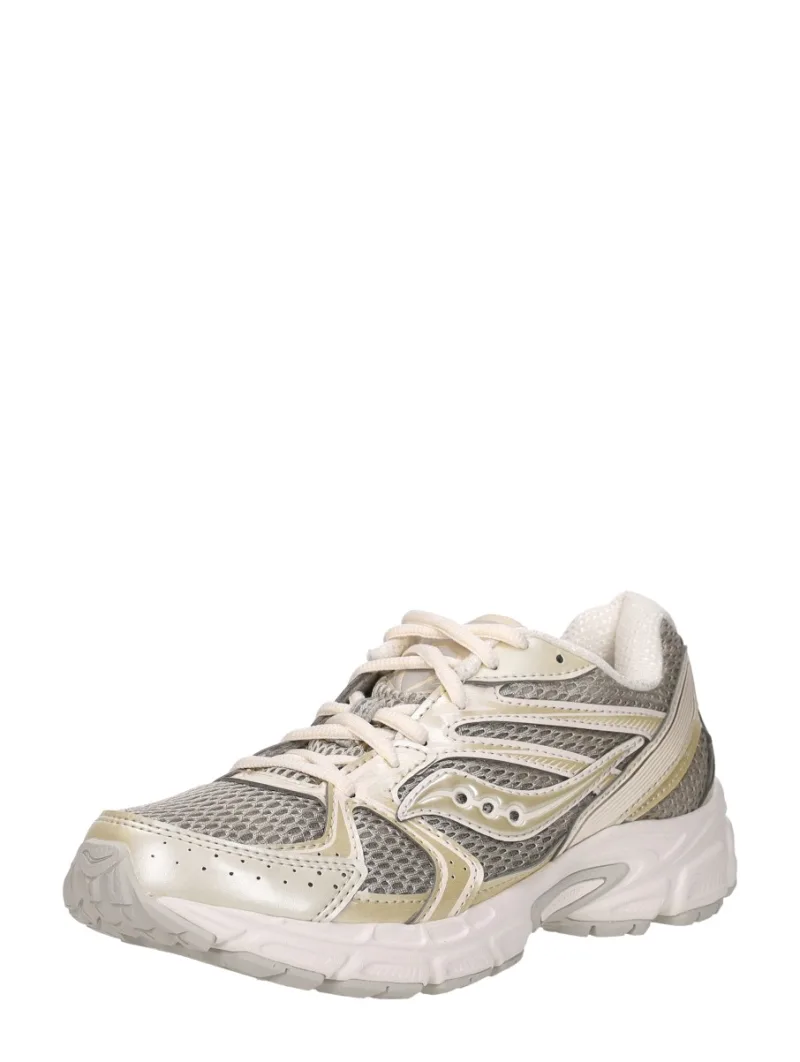 Saucony Ride Millennium, lage sneakers voor dames in beige, foto 2 van 2