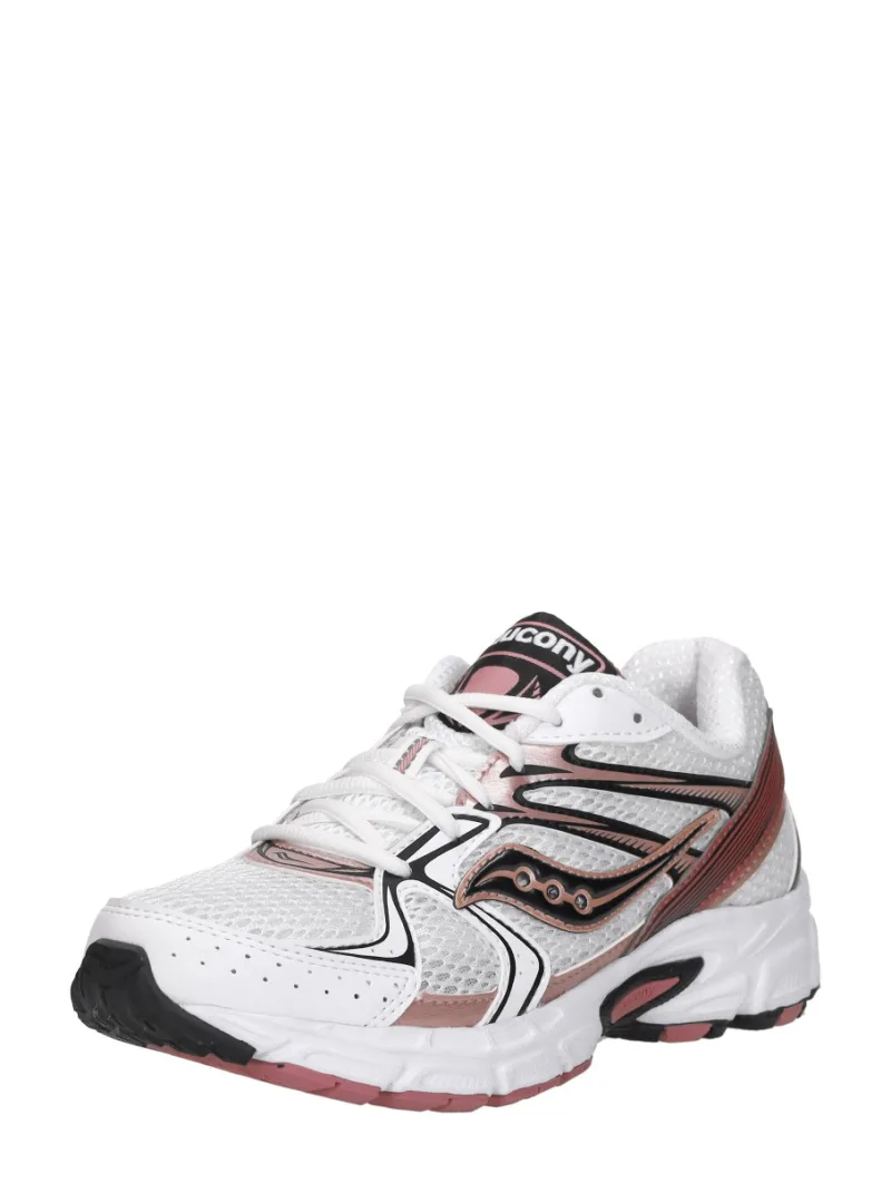 Saucony Ride Millennium, lage sneakers voor dames in wit, foto 2 van 2