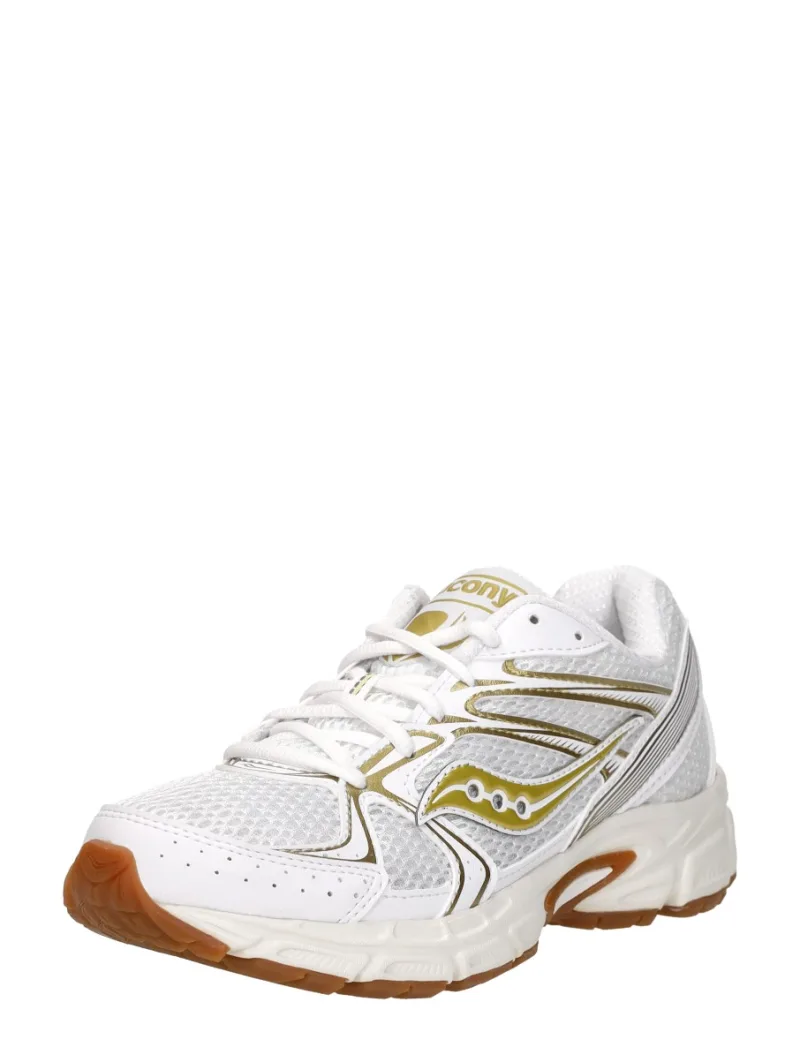 Saucony Ride Millennium, lage sneakers voor dames in wit, foto 2 van 2