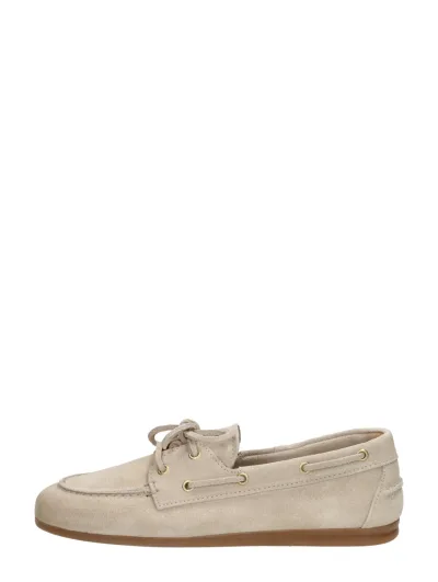 Shoecolate Dames bootschoen Ecru, bootschoenen voor dames in gebroken wit, foto 1 van 4