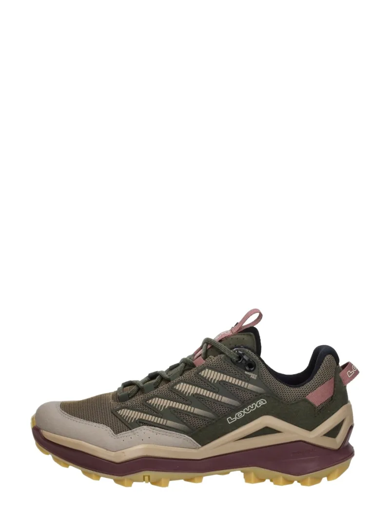 Lowa Maddox Pro Lo Ws, lage veterschoenen voor dames in taupe, foto 1 van 4
