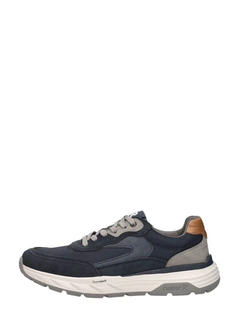Rieker Sneakers Laag, lage sneakers voor heren in blauw