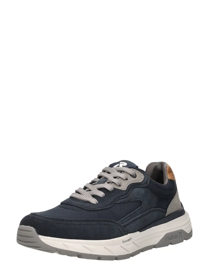 Rieker Sneakers Laag, lage sneakers voor heren in blauw, foto 2 van 2