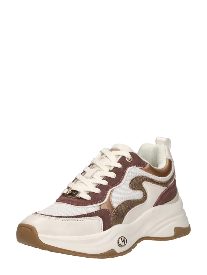 Mexx Palma Ora, lage veterschoenen voor dames in wit, foto 2 van 2