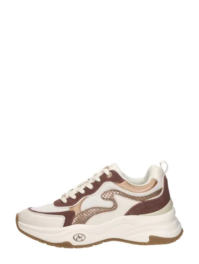 Mexx Palma Ora, lage veterschoenen voor dames in wit, foto 1 van 4