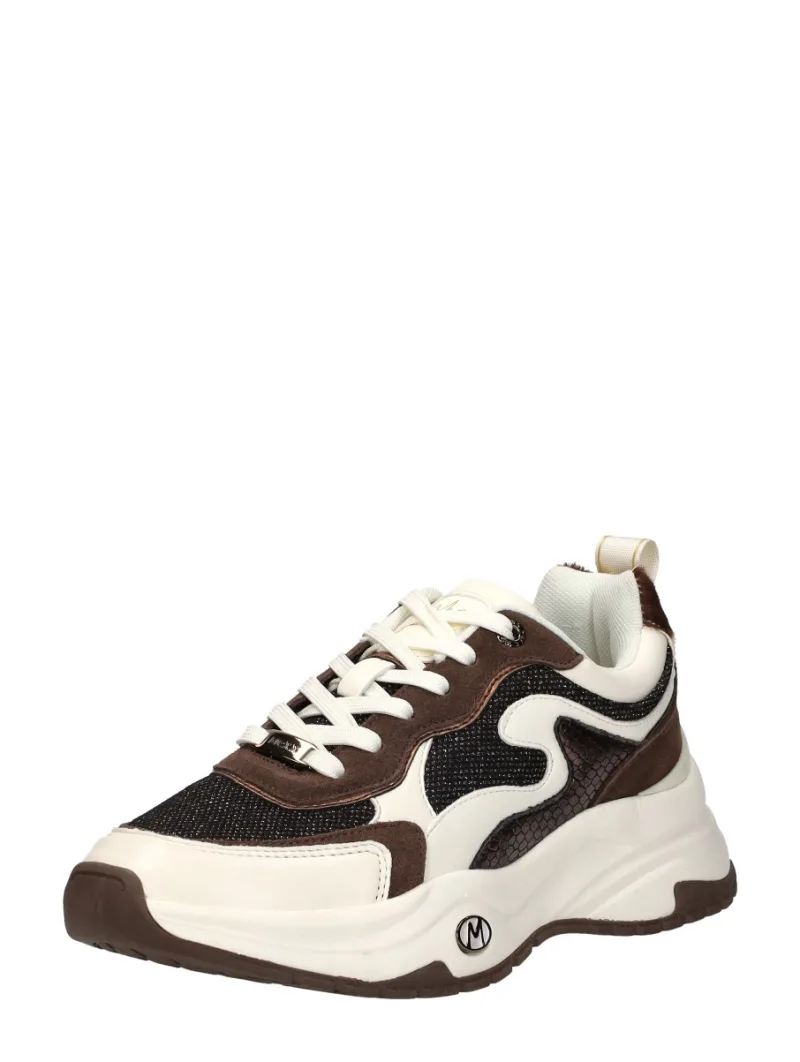Mexx Palma Ora, lage veterschoenen voor dames in donkerbruin, foto 2 van 2