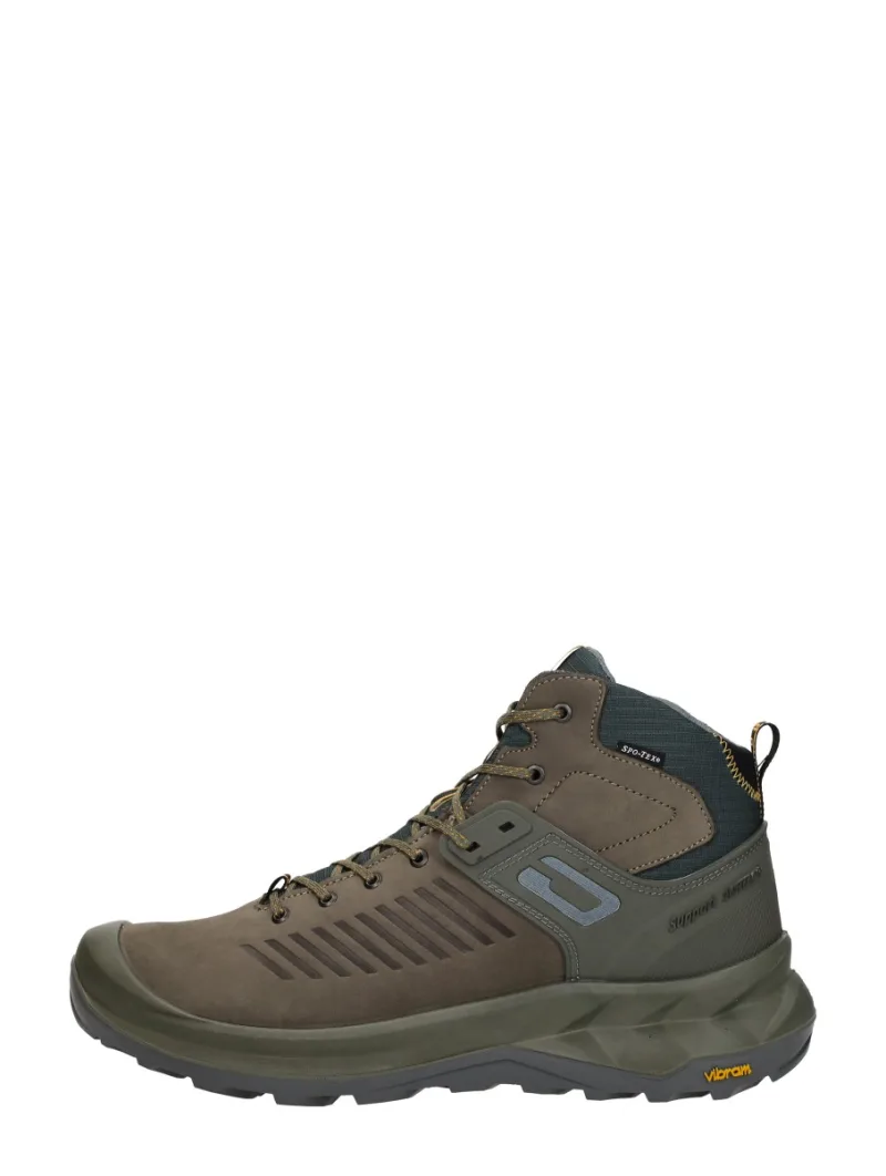 GriSport Journey Mid, hoge veterschoenen voor heren in cognac