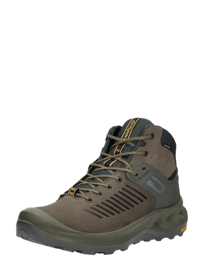 GriSport Journey Mid, hoge veterschoenen voor heren in cognac, foto 2 van 2