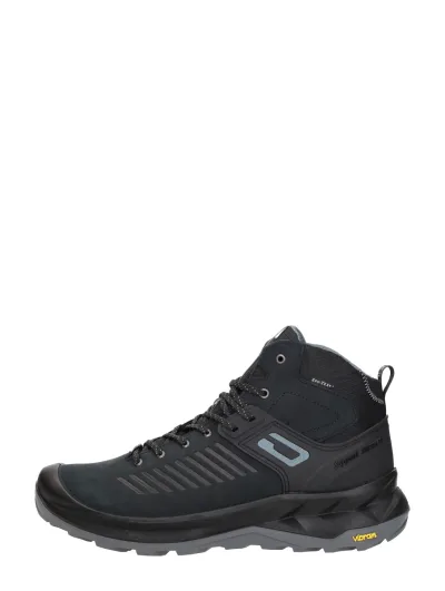 GriSport Journey Mid, hoge veterschoenen voor heren in zwart, foto 1 van 4