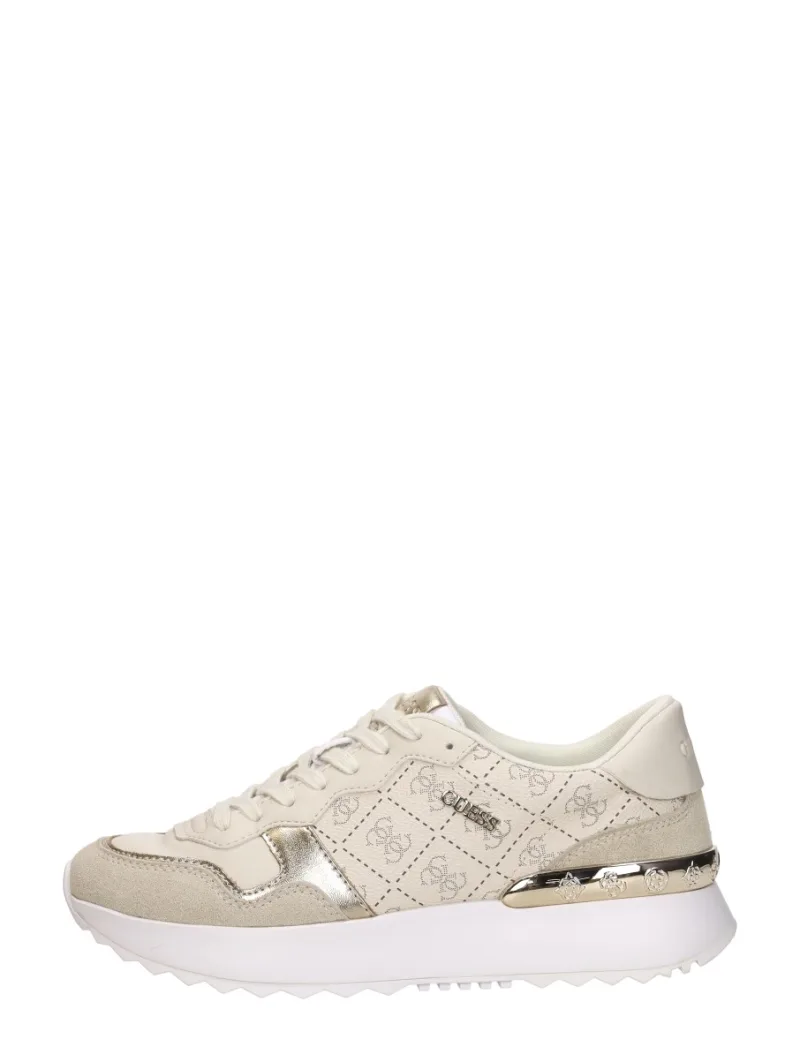Guess Vinsa 5, lage sneakers voor dames in beige