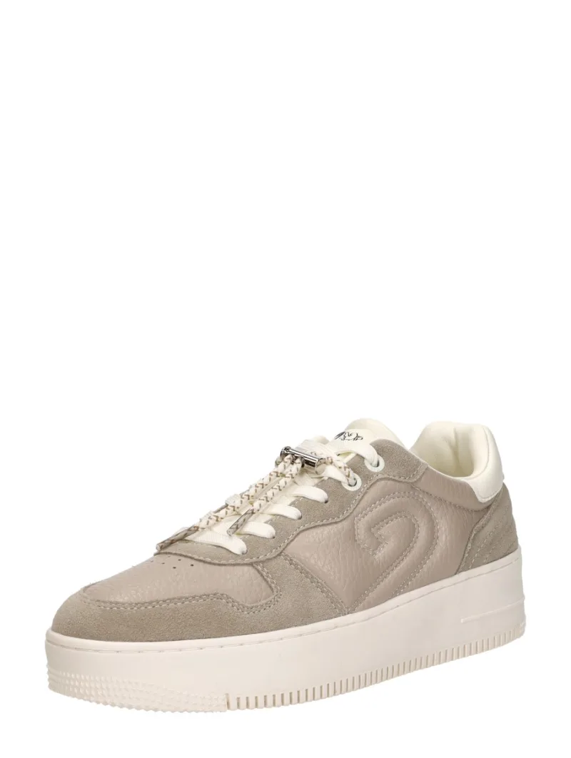 Cruyff Campo Tall, lage sneakers voor dames in taupe, foto 2 van 2