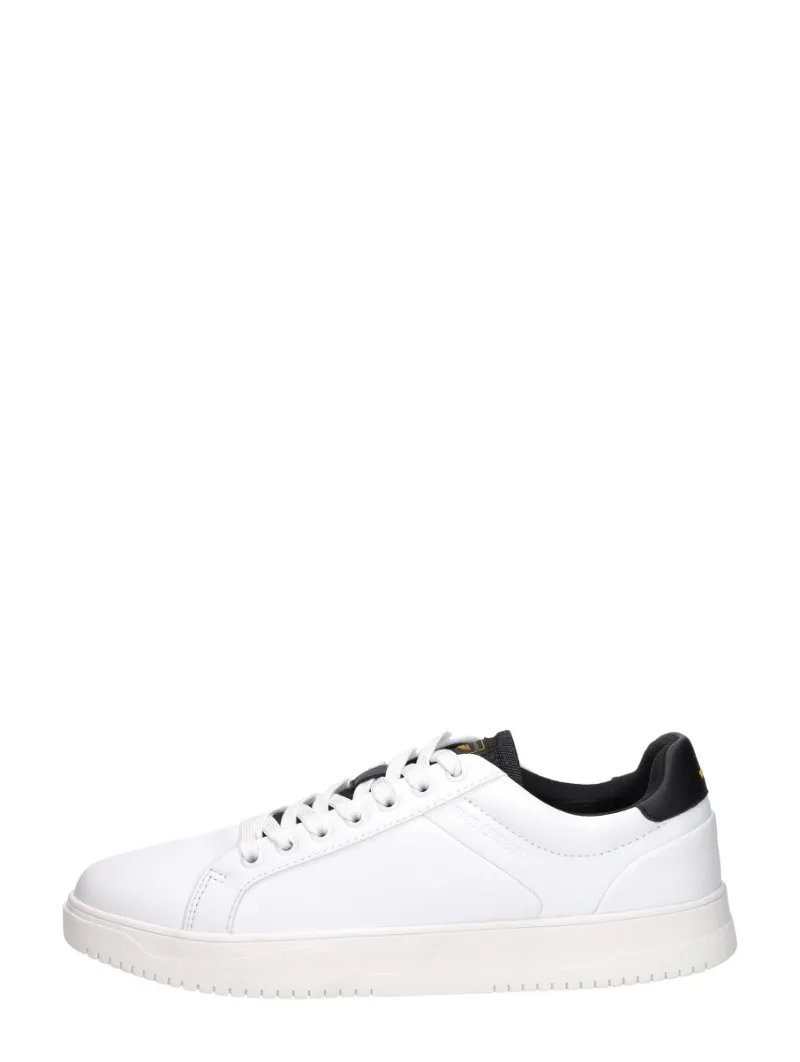 PME Legend Lexicone, lage veterschoenen voor heren in wit
