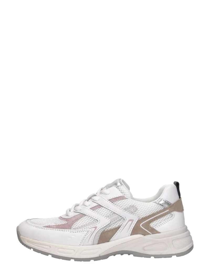 Gabor Sneakers Laag, lage veterschoenen voor dames in wit