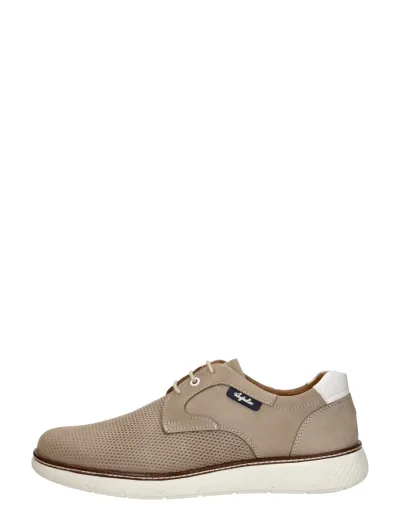 Australian Porto, lage veterschoenen voor heren in taupe, foto 1 van 4