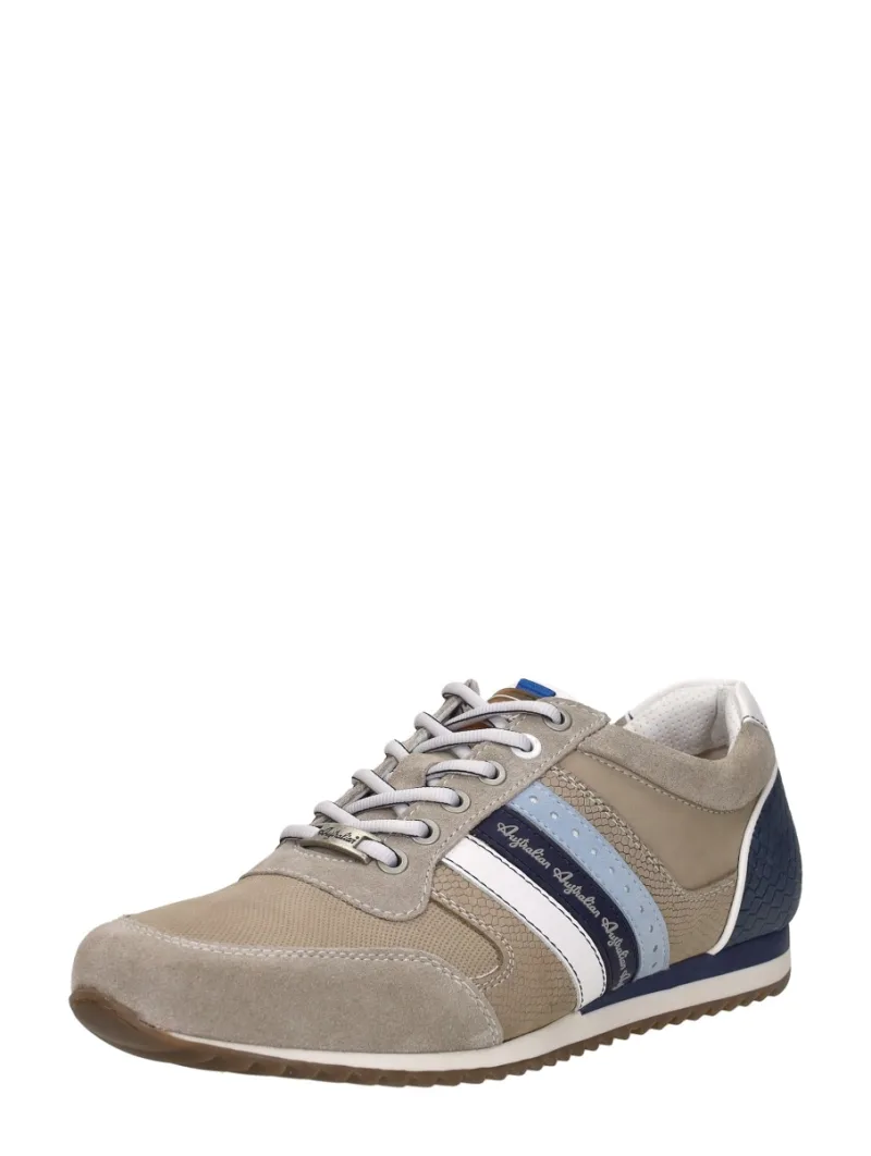 Australian Camaro, lage veterschoenen voor heren in beige, foto 2 van 2