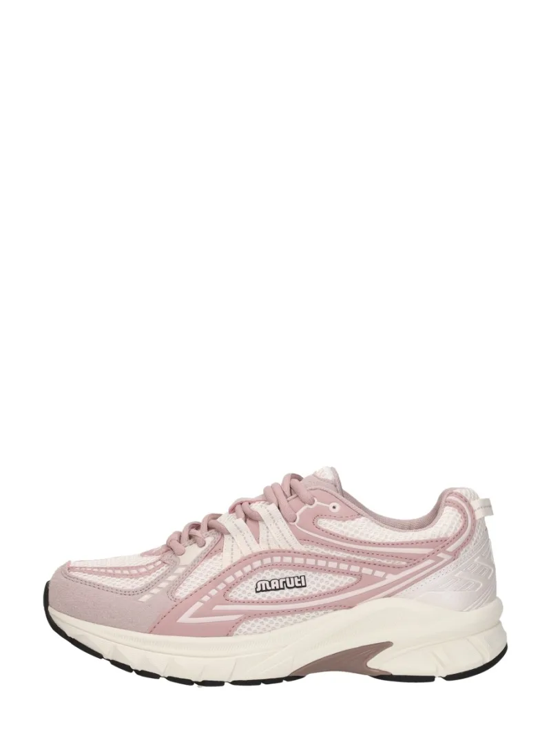 Maruti Nola, lage veterschoenen voor dames in roze