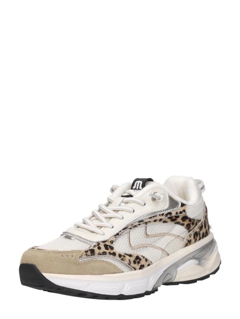 Maruti Riva, lage veterschoenen voor dames in beige, foto 2 van 2