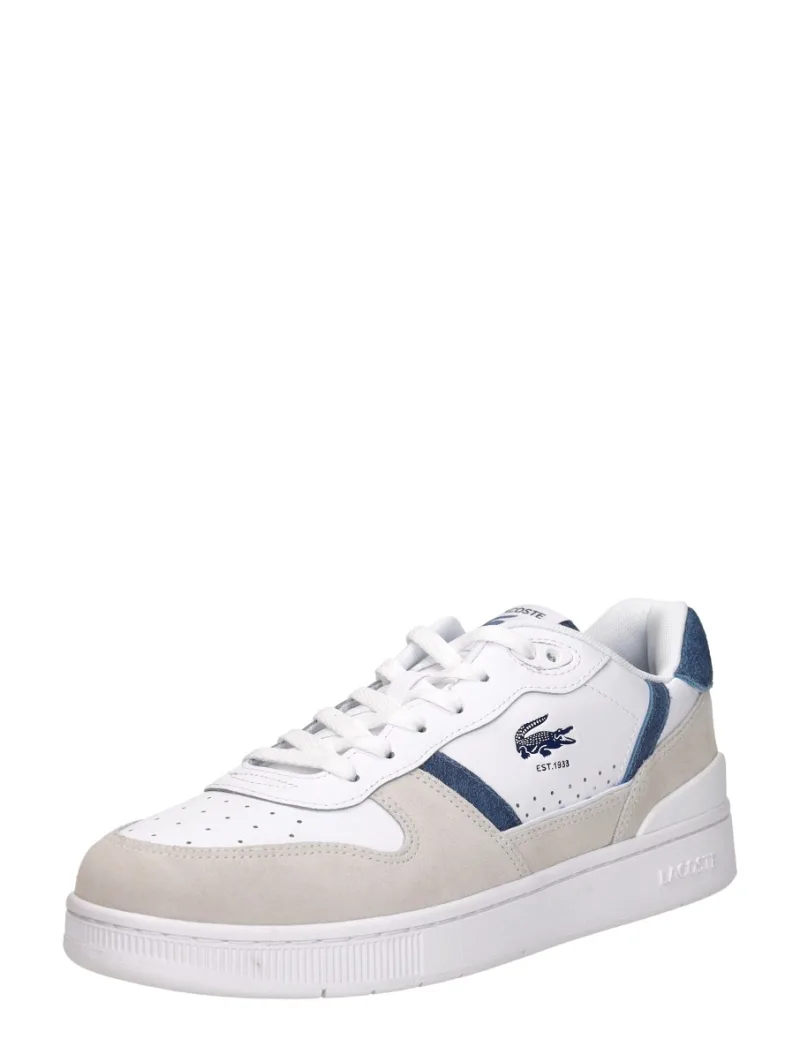 Lacoste T Clip, lage sneakers voor heren in wit, foto 2 van 2