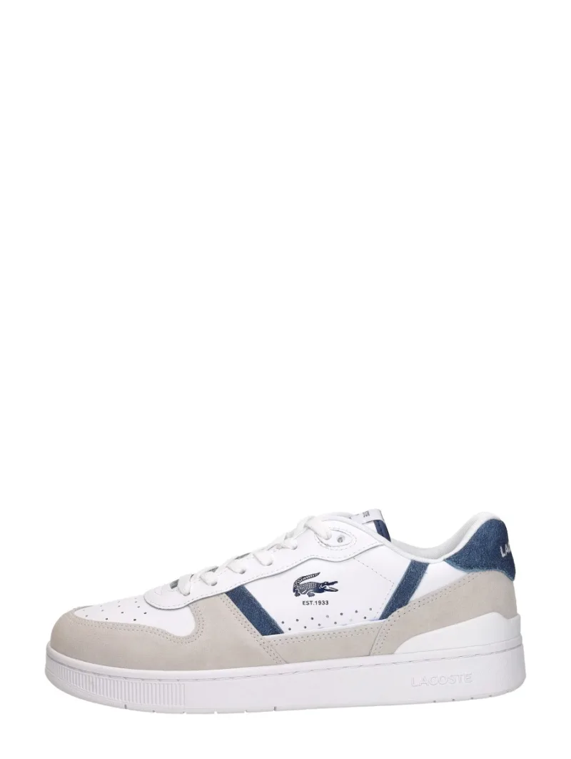 Lacoste T Clip, lage sneakers voor heren in wit