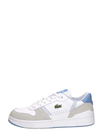 Lacoste T Clip, lage sneakers voor dames in wit, foto 1 van 4