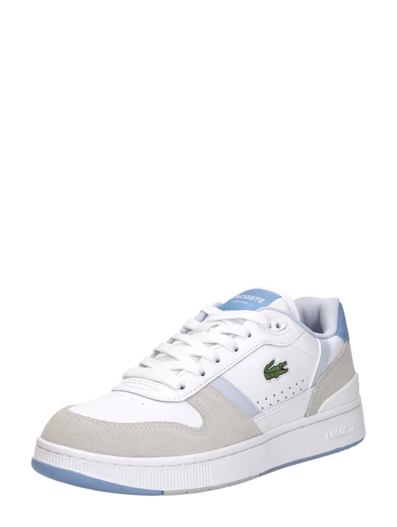 Lacoste T Clip, lage sneakers voor dames in wit, foto 2 van 2