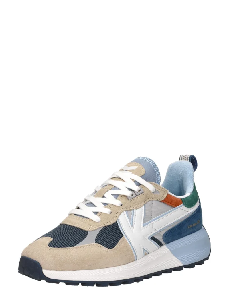 Kaotiko Vancouver, lage sneakers voor heren in blauw, foto 2 van 2