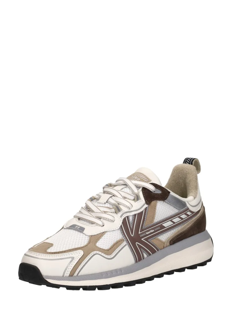 Kaotiko Vancouver Tech, lage sneakers voor heren in gebroken wit, foto 2 van 2