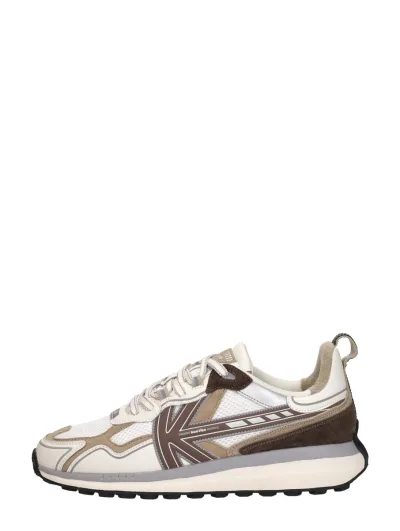 Kaotiko Vancouver Tech, lage sneakers voor heren in gebroken wit, foto 1 van 4