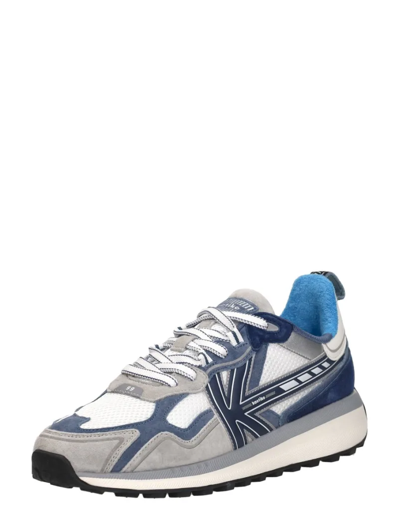 Kaotiko Vancouver Tech, lage sneakers voor heren in licht blauw, foto 2 van 2