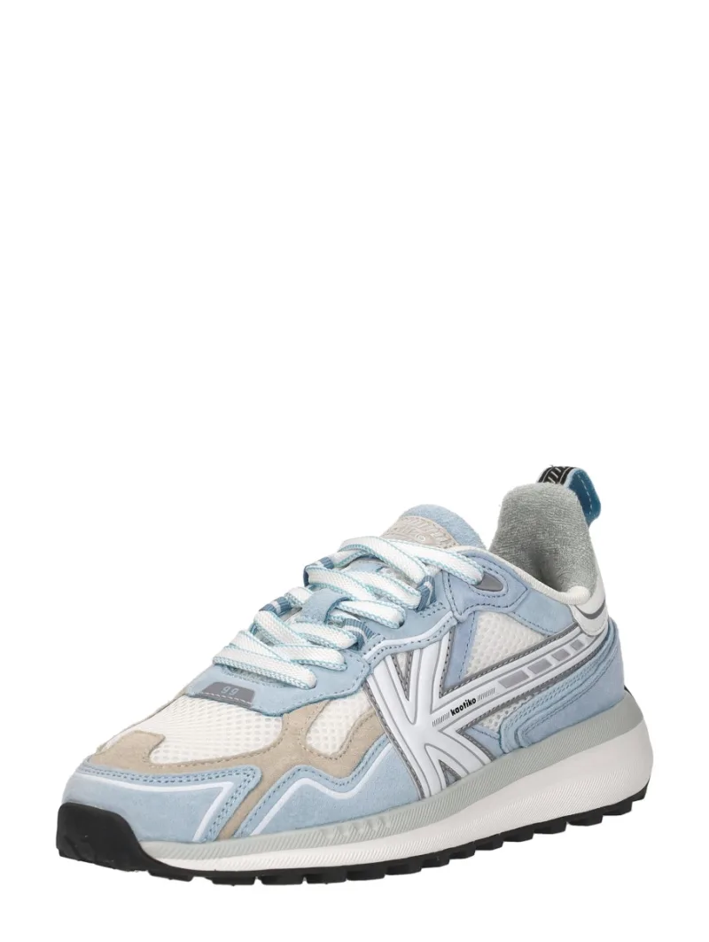 Kaotiko Detroit Tech, lage sneakers voor dames in licht blauw, foto 2 van 2