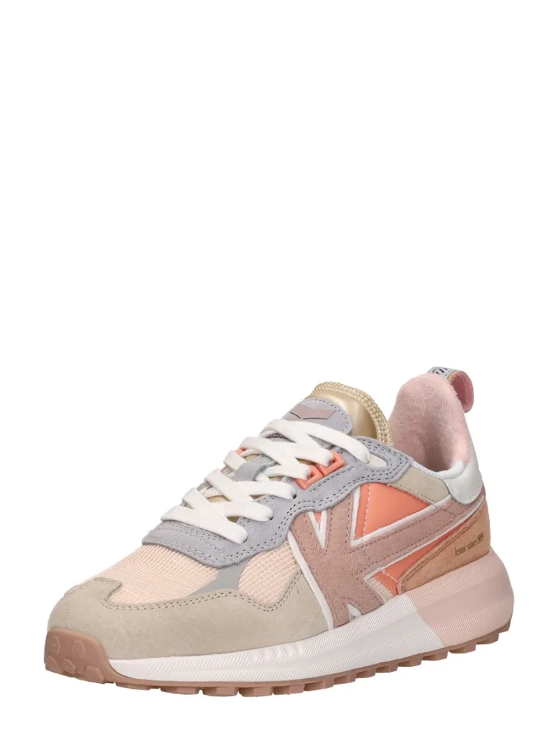 Kaotiko Detroit, lage sneakers voor dames in beige, foto 2 van 2