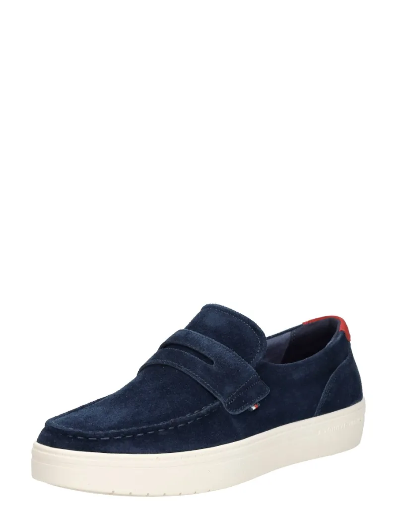 Tommy Hilfiger Modern Light Hybrid Suede Loafer, sportief voor heren in blauw, foto 2 van 2