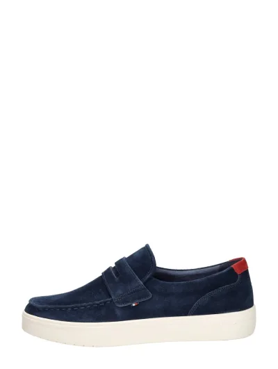 Tommy Hilfiger Modern Light Hybrid Suede Loafer, sportief voor heren in blauw, foto 1 van 4