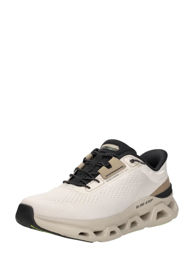 Skechers Slip-Ins: Glide-Step Altus, lage sneakers voor heren in taupe, foto 2 van 2