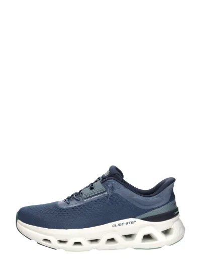 Skechers Slip-Ins: Glide-Step Altus, lage sneakers voor heren in blauw, foto 1 van 4