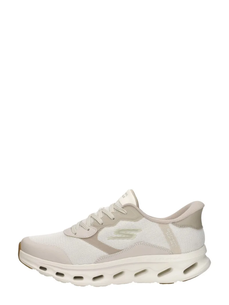 Skechers Slip-Ins: Go Walk Glide, lage sneakers voor heren in gebroken wit