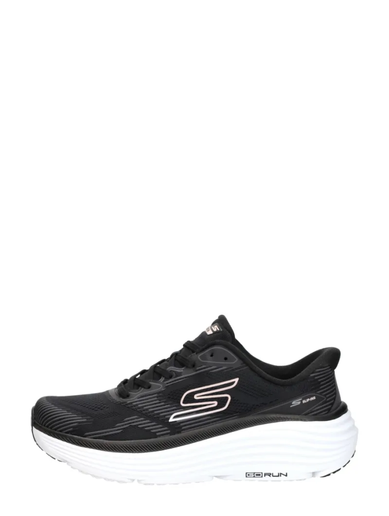 Skechers Slip-Ins: Max Cushioning Endeavour, lage veterschoenen voor dames in zwart