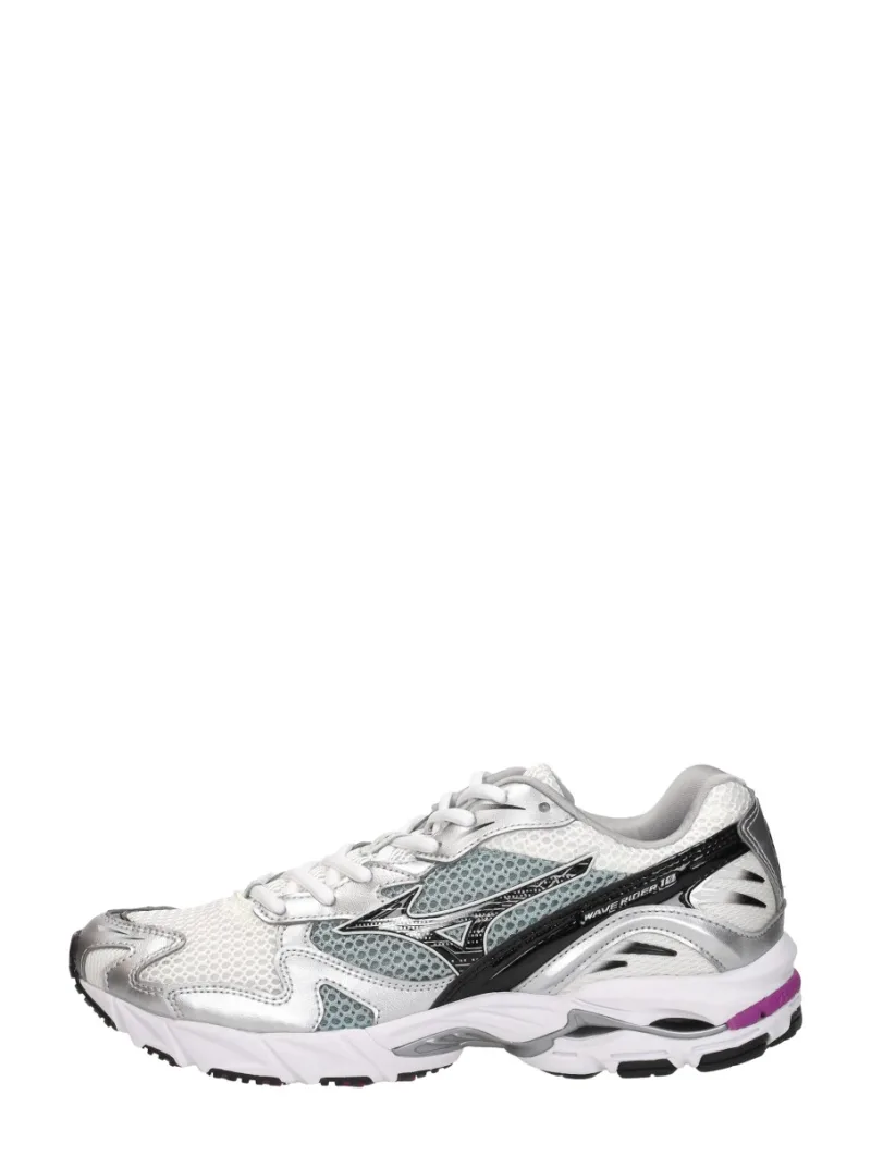 Mizuno Wave Rider 10 Sport, lage sneakers voor dames in donkergrijs