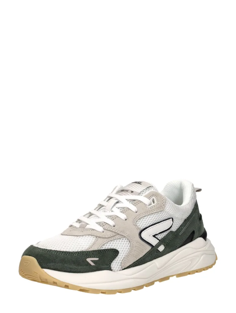 Hub Grid S48, lage sneakers voor heren in groen, foto 2 van 2