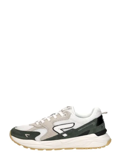 Hub Grid S48, lage sneakers voor heren in groen, foto 1 van 4